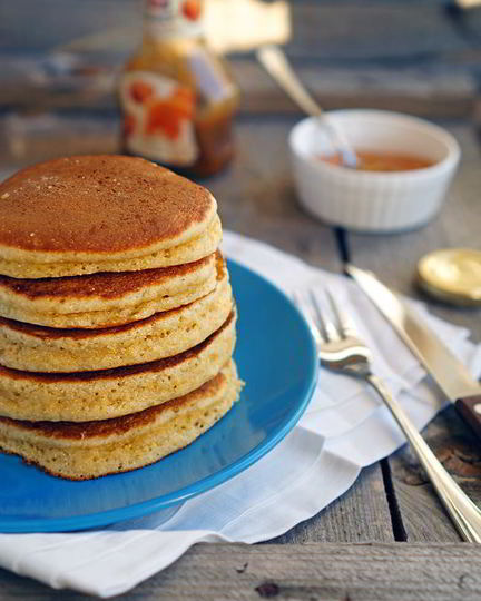 Рецепт кукурузных панкейков