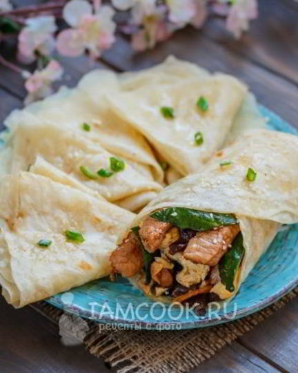 Рецепт мандаринских блинчиков