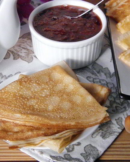 Рецепт постных блинов