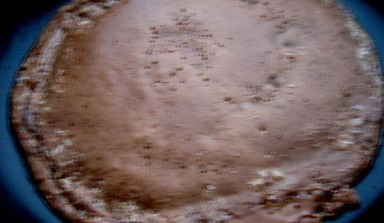 праздничные шоколадные блинчики с творогом