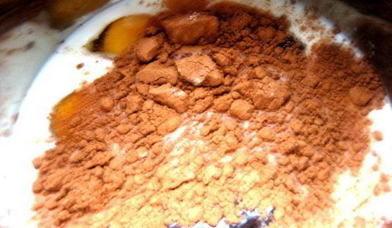 праздничные шоколадные блинчики с творогом