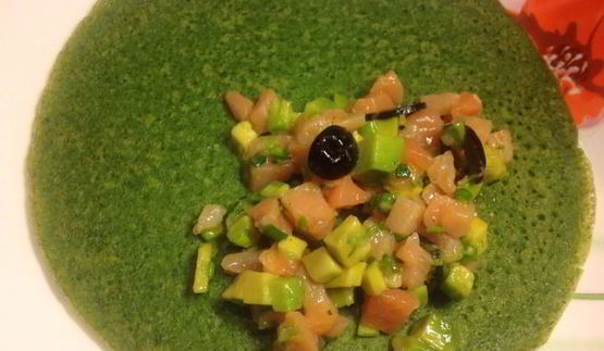 шпинатные блинчики