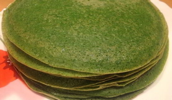 шпинатные блинчики