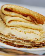 Тоненькие блинчики на молоке с яйцами