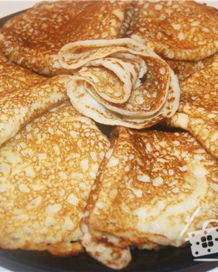 Рецепт тонких блинчиков из сырого картофеля