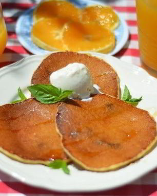 Творожные блинчики с изюмом