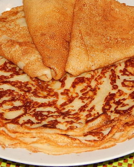 Рецепт вкусных блинчиков на кефире