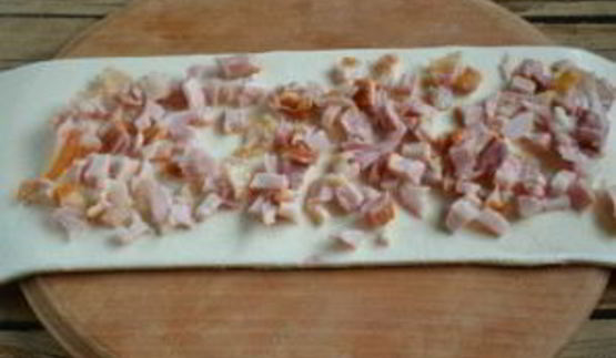 булочки из слоеного бездрожжевого теста