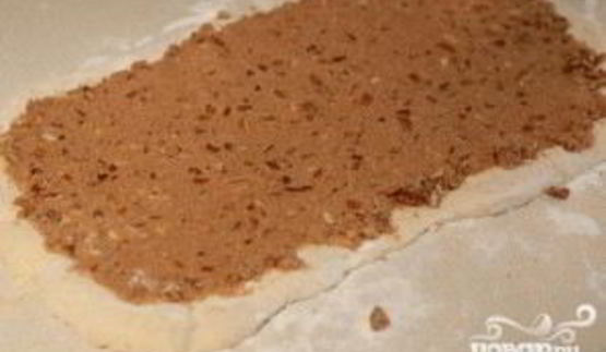 булочки с корицей и орехами