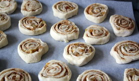 булочки с корицей