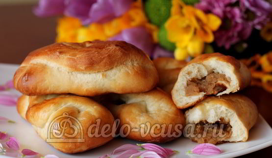 булочки с повидлом