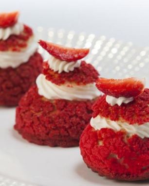 Булочки шу с крамблом