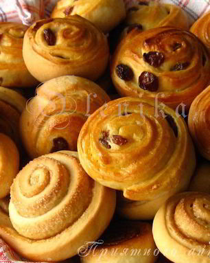 Булочки-улитки с корицей