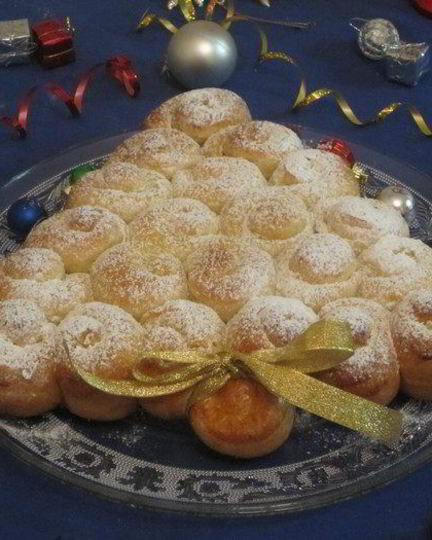 Рецепт булочек ванильных елочка