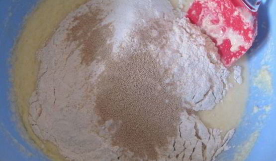 булочки ванильные елочка