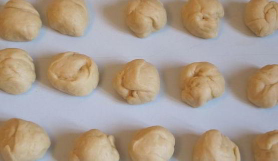 булочки ванильные елочка