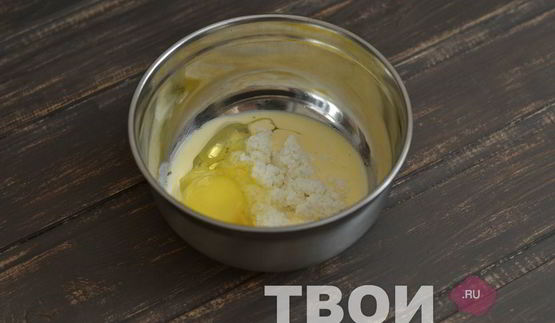 быстрые творожные булочки