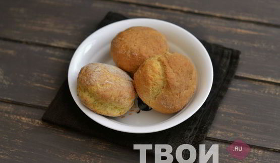 быстрые творожные булочки