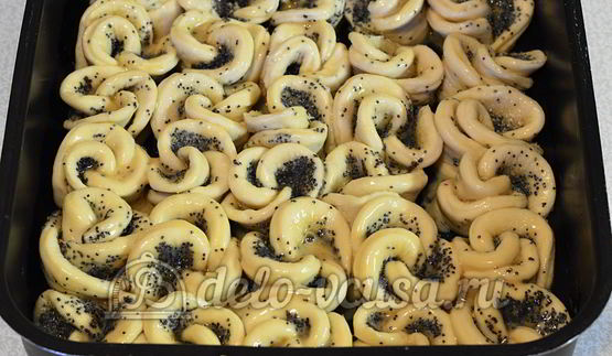 дрожжевые булочки с маком