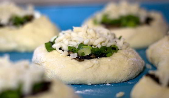 грибные ватрушки