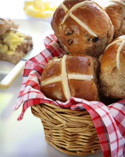 Рецепт крестовые булочки