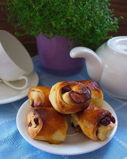 Рецепт сладких булочек на кефире