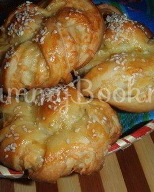 Турецкие булочки с сезамом
