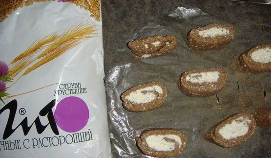творожные булочки с пшеничными отрубями