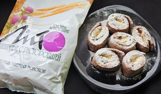 творожные булочки с пшеничными отрубями