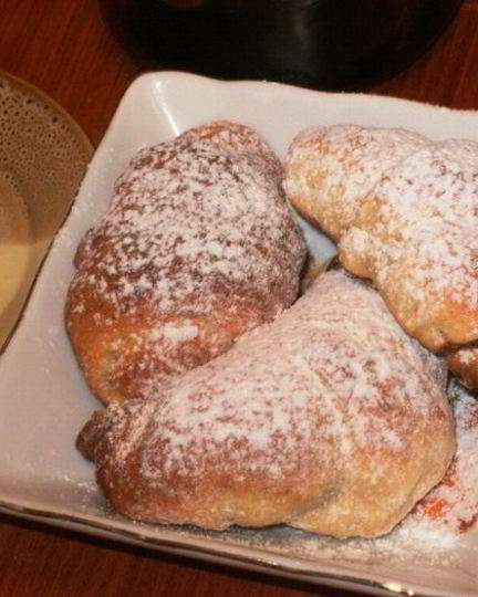 Рецепт творожных круассанов