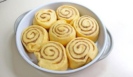 тыквенные булочки с корицей