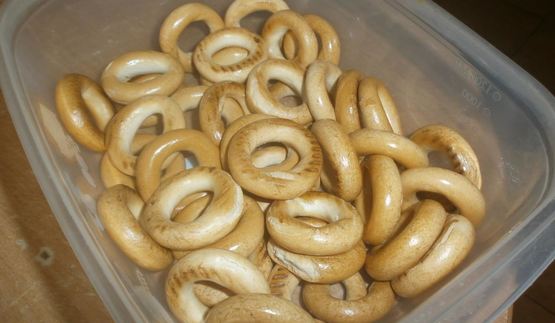 ватрушки из сушек с творогом