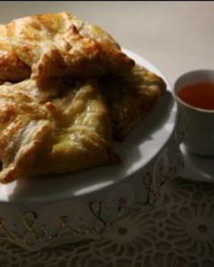 Рецепт венгерских ватрушек с карамелизированными грушами