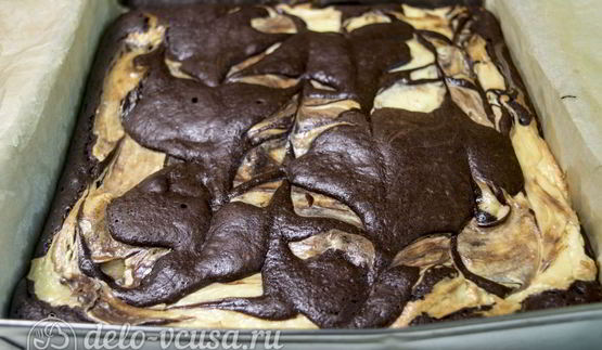 брауни-чизкейк