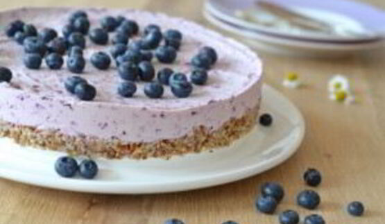 черничный чизкейк без выпечки