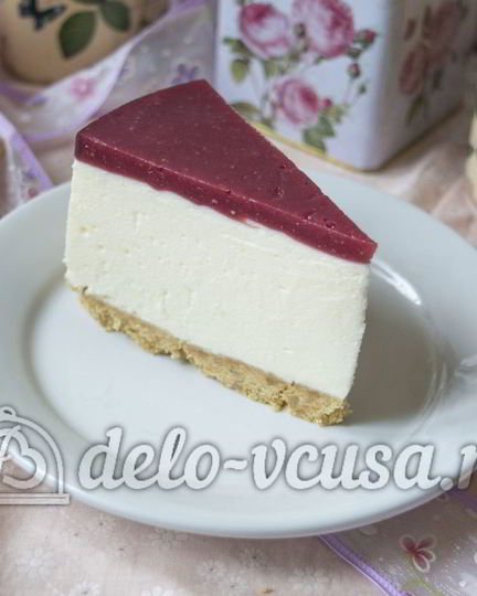 Рецепт чизкейка без выпечки с маскарпоне