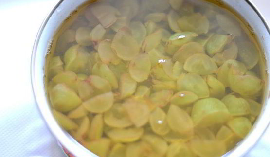 чизкейк с белым вином и виноградом