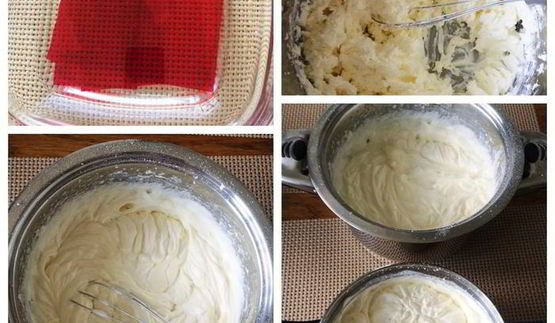 чизкейк с ежевикой