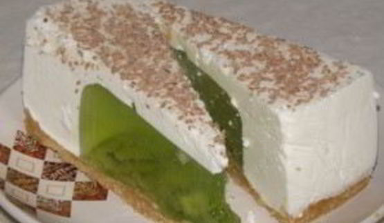чизкейк с киви без выпечки