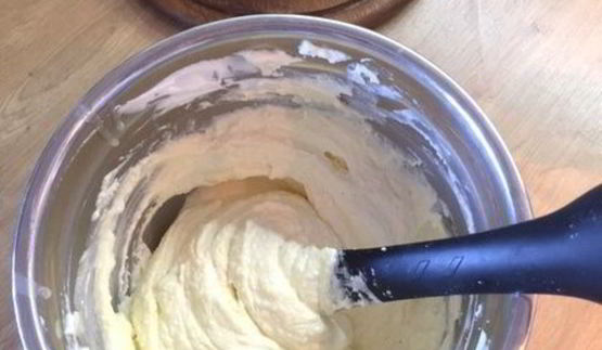 чизкейк с клубникой