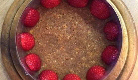 чизкейк с клубникой