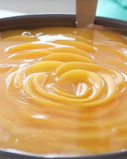 Рецепт чизкейка с персиками