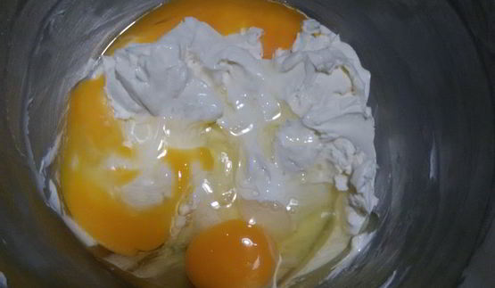 чизкейк с шоколадным бисквитом