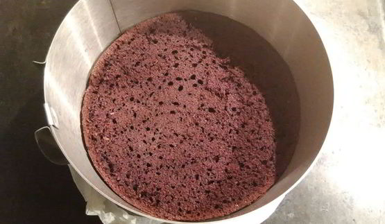 чизкейк с шоколадным бисквитом