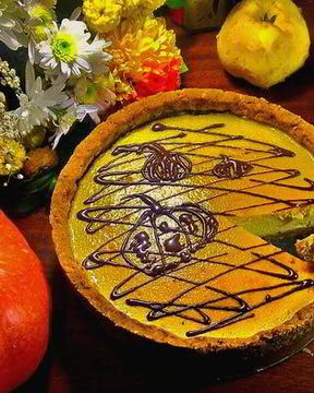 Чизкейк с тыквой