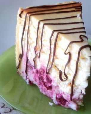 Чизкейк с вишней