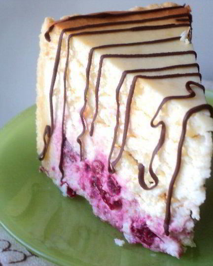 Рецепт чизкейка с вишней