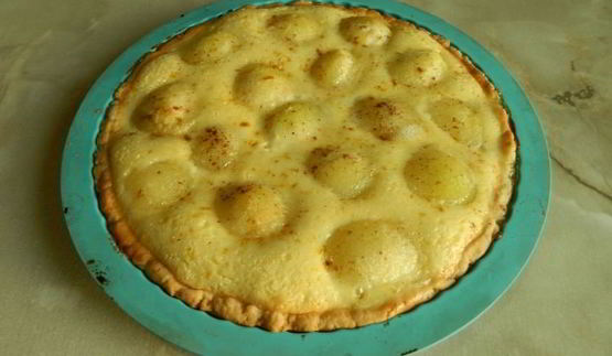 имбирный чизкейк с дыней