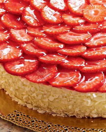 Рецепт клубничного чизкейка