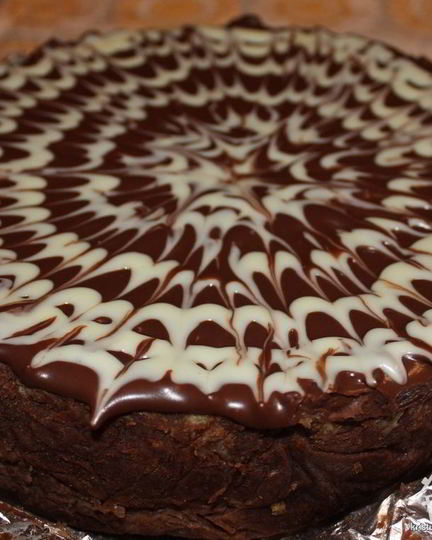 Рецепт кофейного чизкейка с шоколадной прослойкой